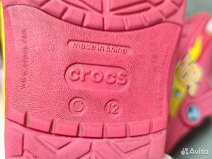Сабо crocs c 12 Тачки Молния Мак Куин