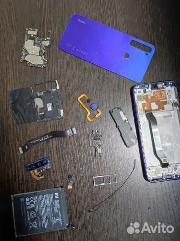 Телефон Xiaomi Redmi Note 8t на разбор