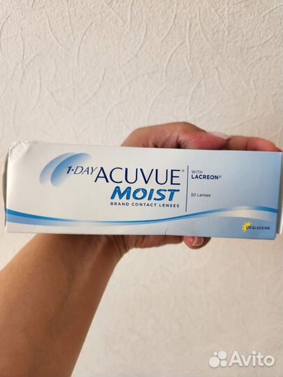 Линзы контактные acuvue однодневные 2,5