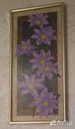 Картины из бисера 