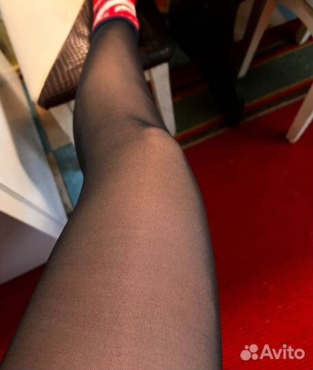 Колготки тёплые эффект вторая кожа