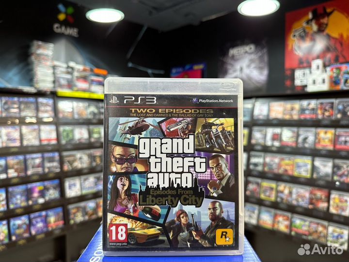 Игры для PS3: GTA IV Episodes from Liberty City