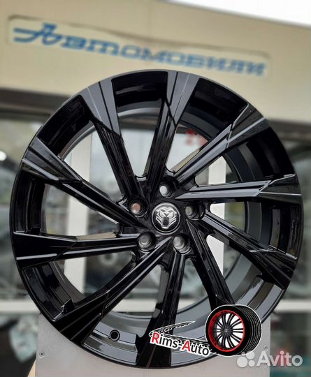 Диски на jaguar r19 5x108 чёрный глянец