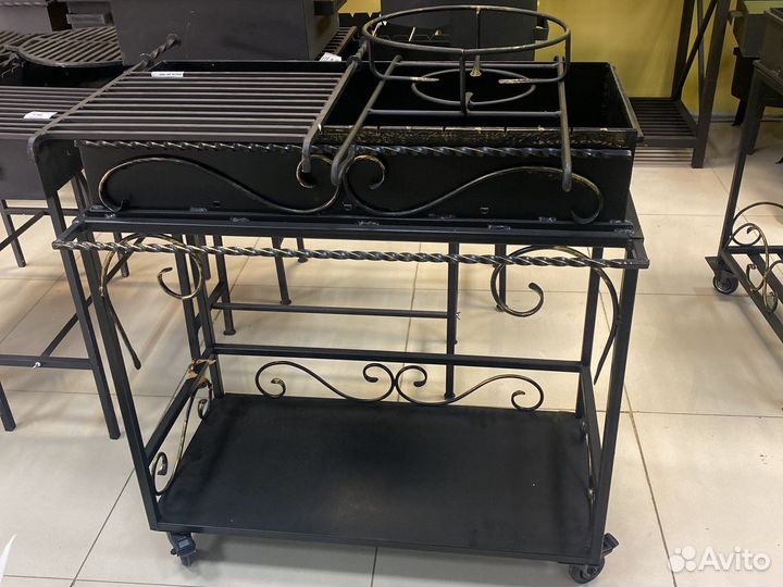 Мангал на колесах