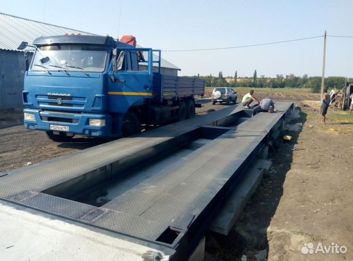 Стационарные автомобильные весы