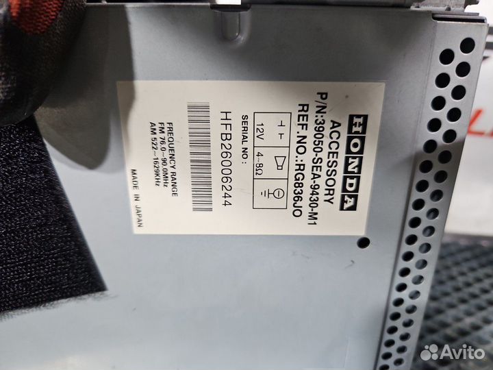 Климат-контроль Honda Accord CL7 K20A 2006