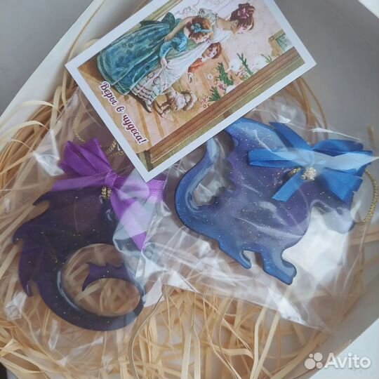 Подарочный набор новогодних игрушек 