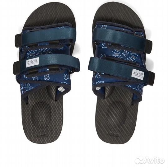 Шлепанцы suicoke moto-CAB-PT02 6US 10US 11 navy