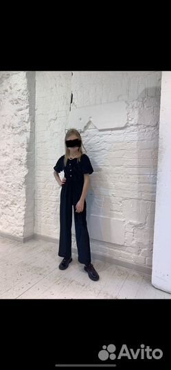 Нарядный комбинезон для девочки 140