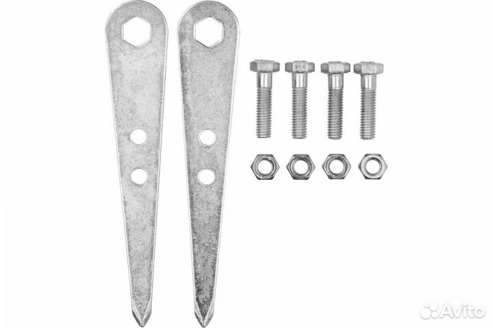 Мангал разборный со столиком и подставкой под каза