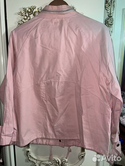 Джинсовая куртка женская оверсайз