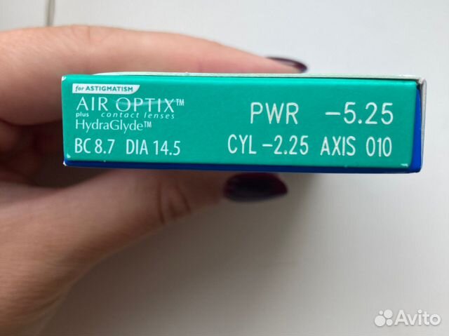 Контактные линзы Air Optix for astigmatism