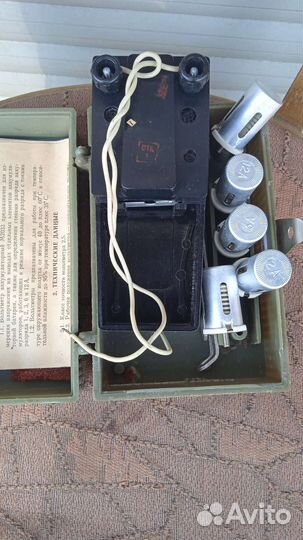 Вольтметр аккумуляторный м 2033 времён СССР