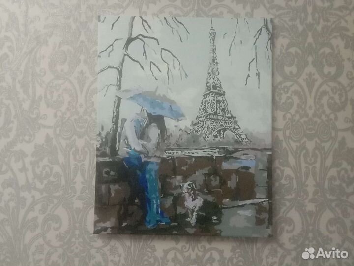 Готовая картина по номерам