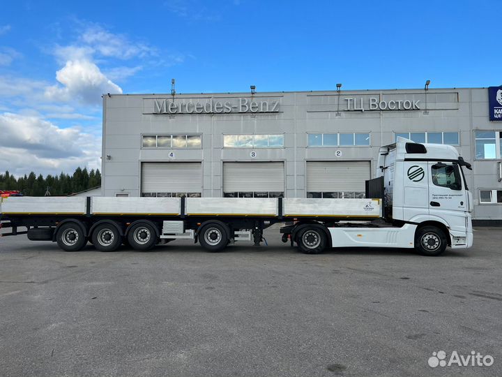 Водитель кат. Е бортовая шаланда