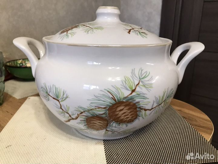 Супница фарыоровая 3л