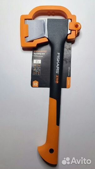 Топор Fiskars X11-S средний черный/оранжевый