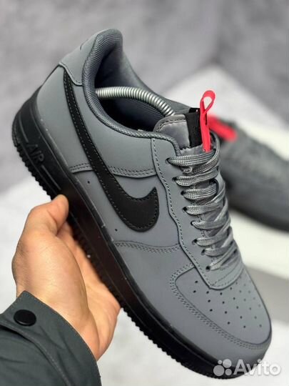 Кроссовки Nike Air Force 1 Grey (Арт.85753)