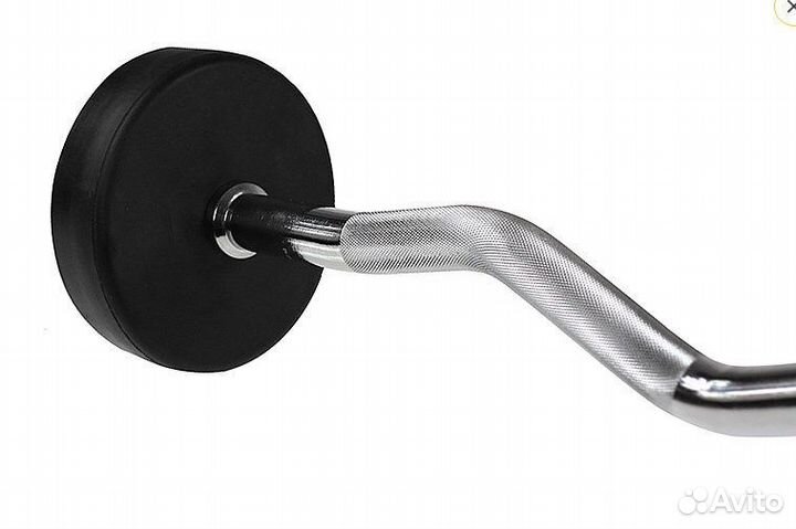 Комплект изогнутых фиксированных обрезиненных шта