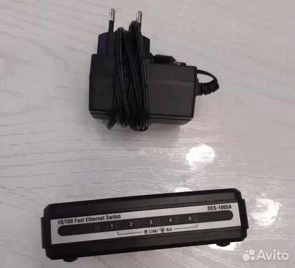 Коммутатор 8(5) Port, Роутер и сетевые карты