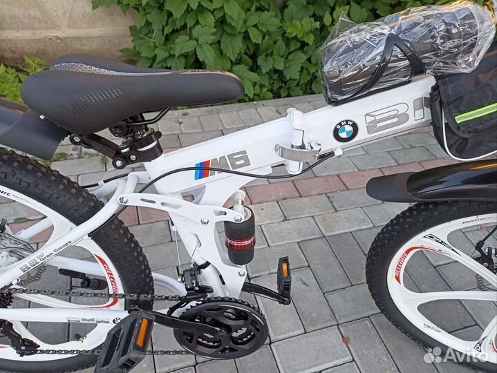 Новый складной BMW 24 литые диски,21 скорость