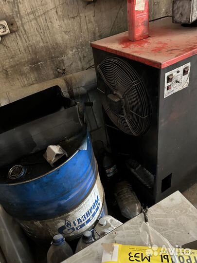Полуавтоматическая печь на отработанном масле