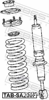 Сайлентблок амортизационной стойки перед прав