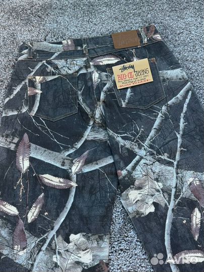 Джинсы Stussy RealTree темные