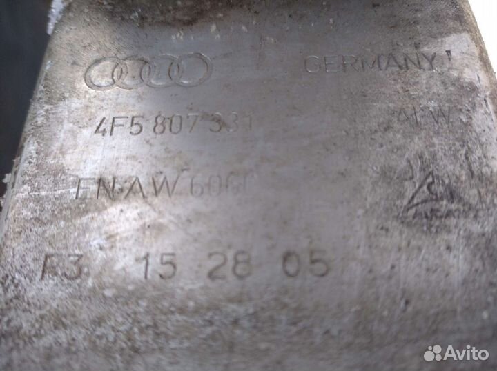 Усилитель заднего бампера Audi A6 C6