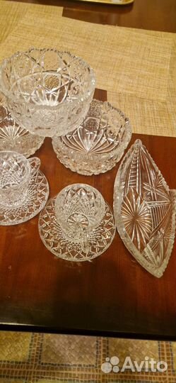 Хрустальная посуда СССР, богемия