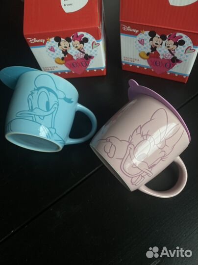 Новая кружка Disney с силиконовой крышкой