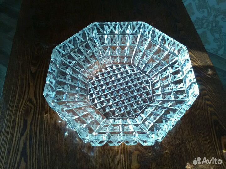 Ваза хрустальная, СССР