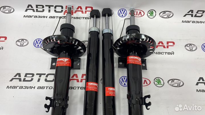 Амортизаторы комплект Шкода Рапид 2012 2021