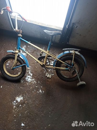 Велосипед детский СССР бабочка