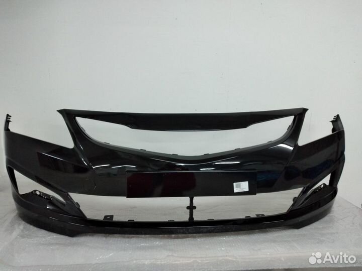 Бампер Hyundai Solaris 2014-2017 Солярис передний