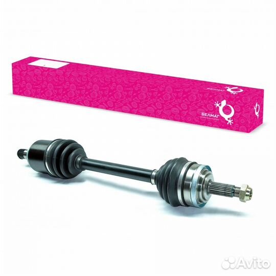 Привод в сборе Ваз 2108 с трипоидным шрусом