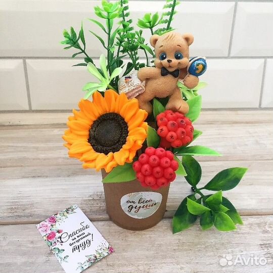 Букет из мыла 