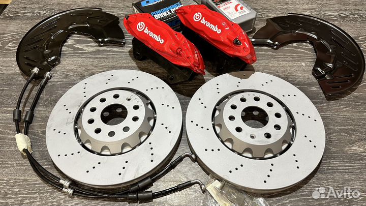 Тормозной кит Brembo 340/30 tiguan II kodiaq Q3