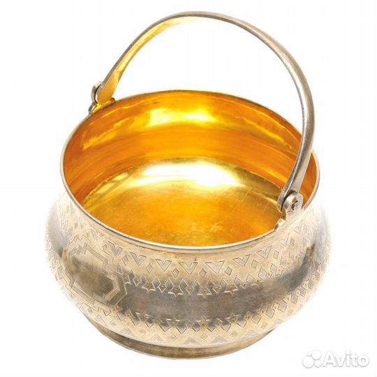 Антикварная сахарница 