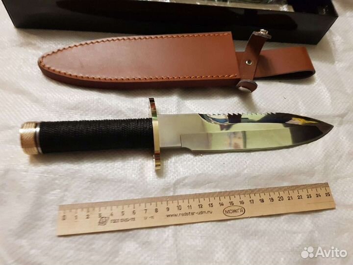 Нож походный с компасом