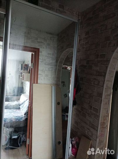 Двери для шкафа купе с зеркалом бу