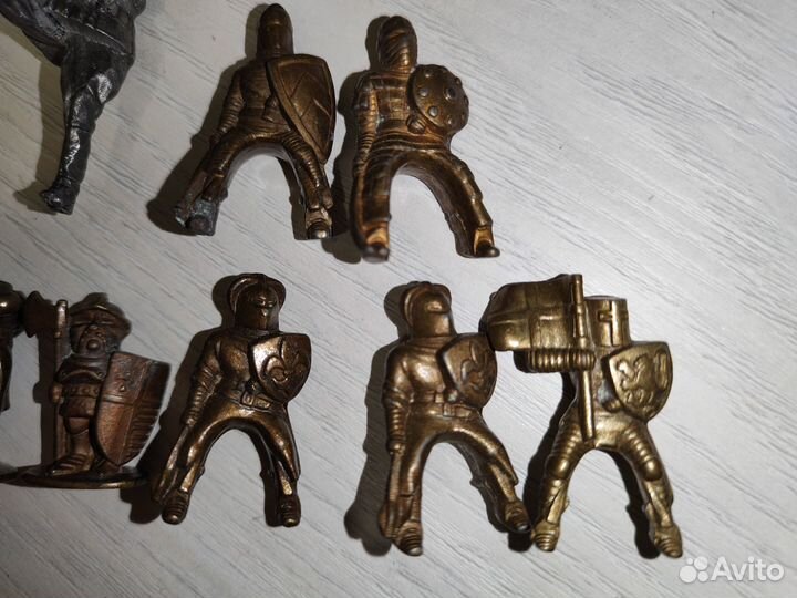 Солдатики.Бронза,олово. СССР