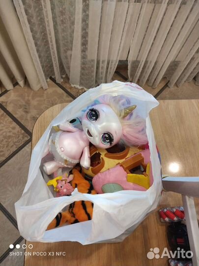 Игрушки пакетом для девочки