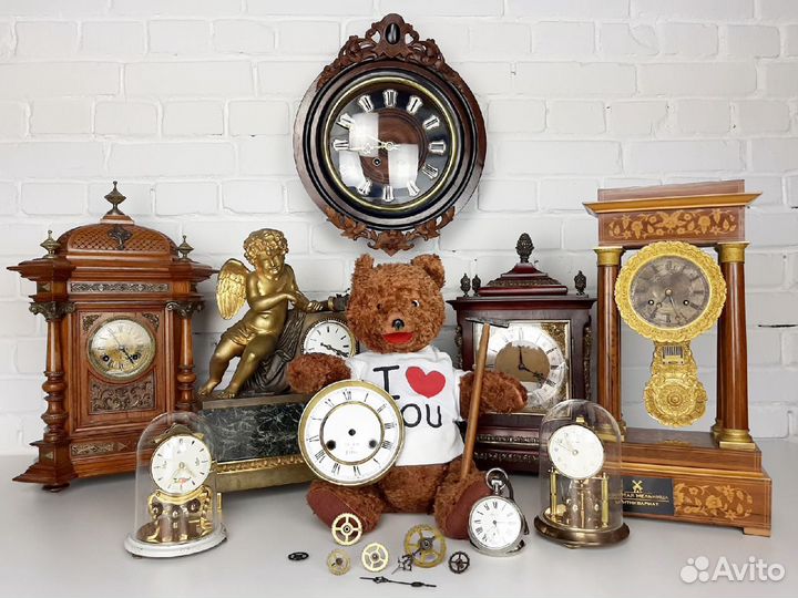 Ремонт старинных часов