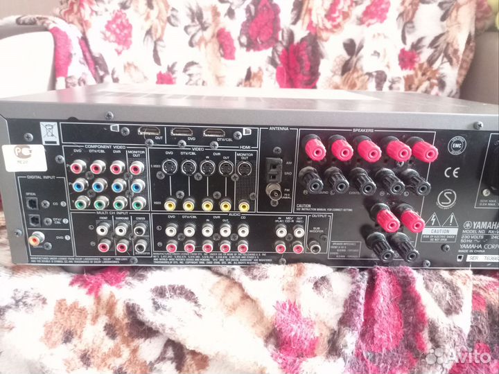 Ресивер yamaha rx v461