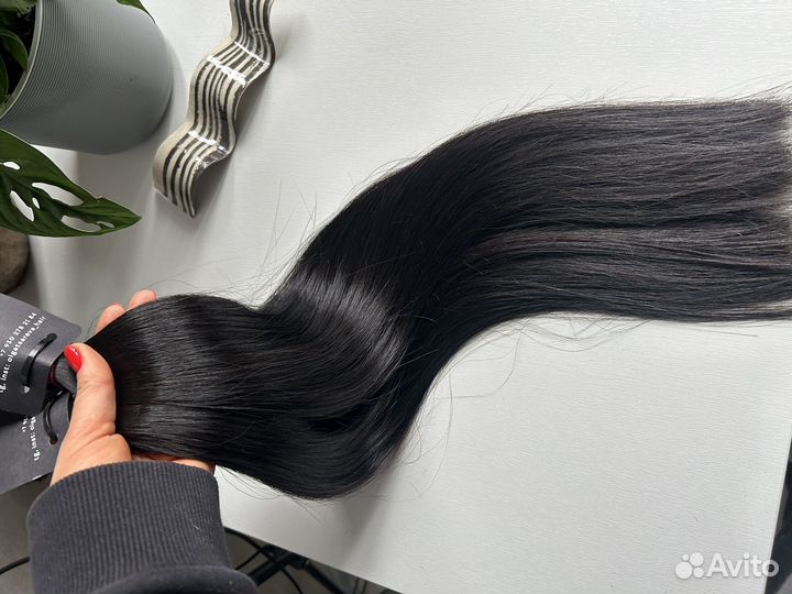 Наращивание волосы модель