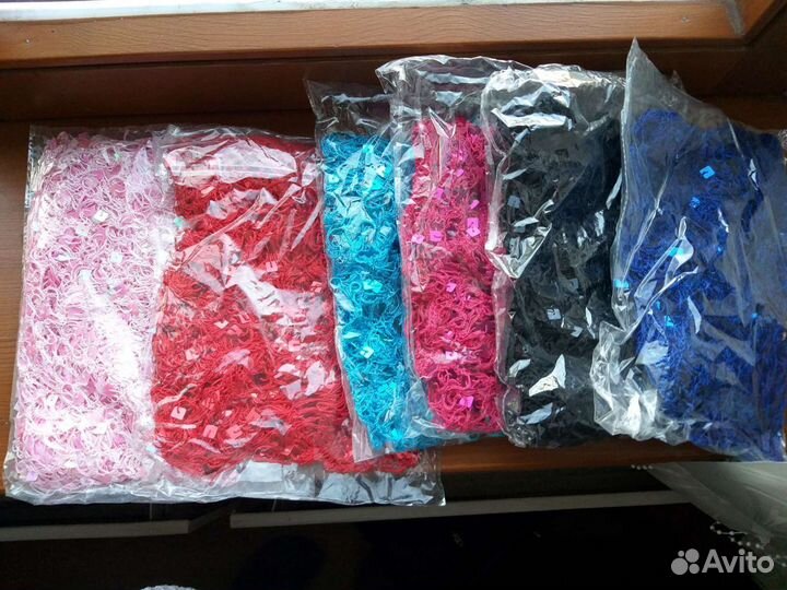 Платок с паетками