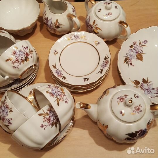 Сервиз новый чайный лфз 23 предмета