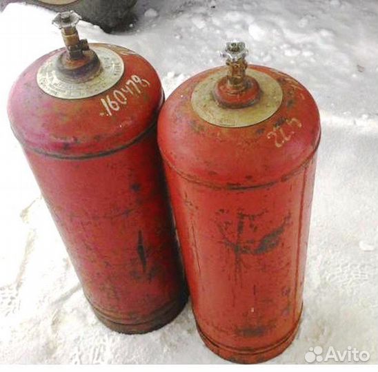 Газ. балон. 50л. 2 шт. кислород. 1 шт