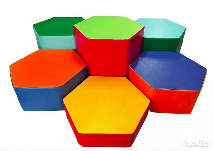 Детский игровой набор мягких модулей «Камушки»